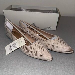 Faux Suede Gem Stones Corinna Flats